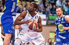 Basketball, ABL 2016/17, Grunddurchgang 15.Runde, Oberwart Gunners, Gmunden Swans, Christopher McNealy (8)