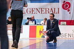 Basketball, ABL 2016/17, Grunddurchgang 15.Runde, Oberwart Gunners, Gmunden Swans, Chris Chougaz (Coach)