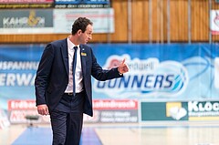 Basketball, ABL 2016/17, Grunddurchgang 15.Runde, Oberwart Gunners, Gmunden Swans, Chris Chougaz (Coach)