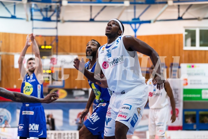 Basketball, ABL 2016/17, Grunddurchgang 15.Runde, Oberwart Gunners, Gmunden Swans, Cedric Kuakumensah (5)