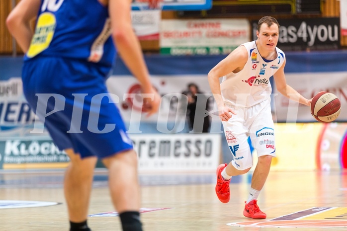 Basketball, ABL 2016/17, Grunddurchgang 15.Runde, Oberwart Gunners, Gmunden Swans, Sebastian Käferle (7)
