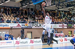 Basketball, ABL 2016/17, Grunddurchgang 15.Runde, Oberwart Gunners, Gmunden Swans, Christopher McNealy (8)