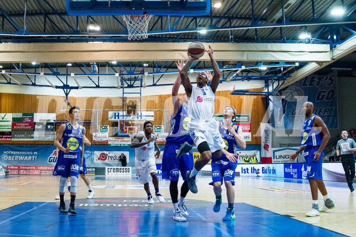 Basketball, ABL 2016/17, Grunddurchgang 15.Runde, Oberwart Gunners, Gmunden Swans, Derek Jackson Jr. (6)
