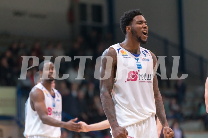 Basketball, ABL 2016/17, Grunddurchgang 15.Runde, Oberwart Gunners, Gmunden Swans, Jamari Traylor (9)