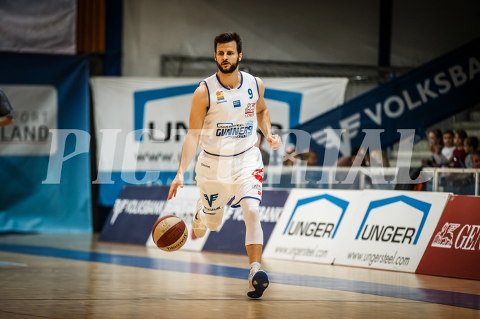 Basketball, ABL 2018/19, Grunddurchgang 19.Runde, Oberwart Gunners, Flyers Wels, Hannes Ochsenhofer (9)