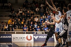 Basketball, ABL 2018/19, Grunddurchgang 19.Runde, Oberwart Gunners, Flyers Wels, Benjamin Blazevic (12)