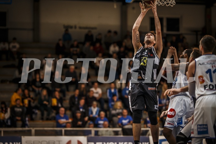 Basketball, ABL 2018/19, Grunddurchgang 19.Runde, Oberwart Gunners, Flyers Wels, Benjamin Blazevic (12)