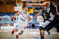 Basketball, ABL 2018/19, Grunddurchgang 19.Runde, Oberwart Gunners, Flyers Wels, Sebastian Käferle (7)