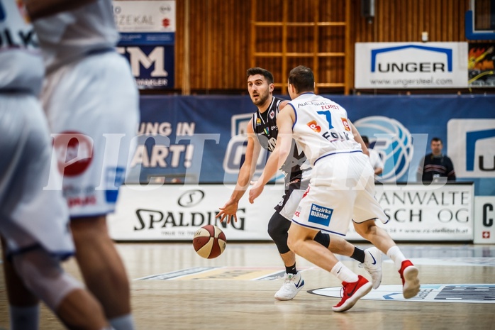 Basketball, ABL 2018/19, Grunddurchgang 19.Runde, Oberwart Gunners, Flyers Wels, Djordjije Mumin (10)