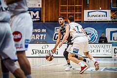 Basketball, ABL 2018/19, Grunddurchgang 19.Runde, Oberwart Gunners, Flyers Wels, Djordjije Mumin (10)