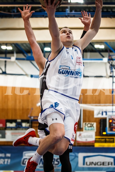 Basketball, ABL 2018/19, Grunddurchgang 19.Runde, Oberwart Gunners, Flyers Wels, Sebastian Käferle (7)