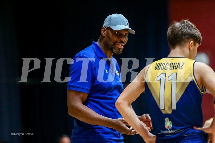 18.01.2025 Österreichischer Basketballverband 2024/25, SLMU14, Vienna United vs. Ubsc Juniors The Castle Gate
