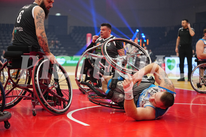 Basketball Austria Cup 2025, Final Four, Rollstuhl BB Cup Finale,  Flinkstones Graz vs Sitting Bulls Klosterneuburg


