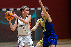 18.01.2025 Österreichischer Basketballverband 2024/25, SLMU14, Vienna United vs. Ubsc Juniors The Castle Gate