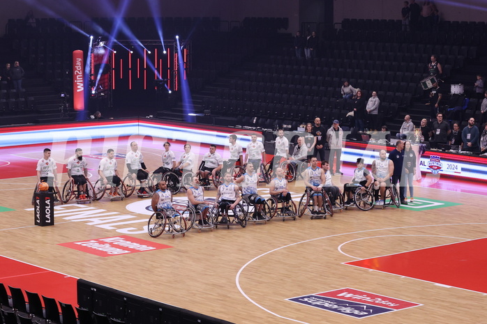 19.01.2025, Graz, Raiffeisen Sportpark, Rollstuhl BB Cup 2025, Finale, Flinkstones Graz vs Sitting Bulls Klosterneuburg,  