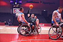 19.01.2025, Graz, Raiffeisen Sportpark, Rollstuhl BB Cup 2025, Finale, Flinkstones Graz vs Sitting Bulls Klosterneuburg,  