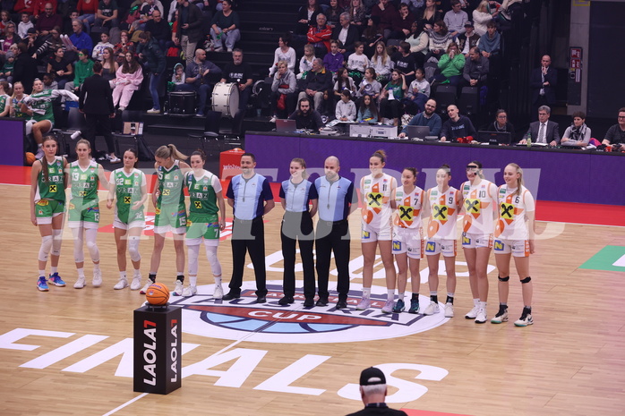 19.01.2025, Graz, Raiffeisen Sportpark, Basketball Austria Cup 2025, Final Four, Finale, Klosterneuburg Duchess vs. UBI Graz,  