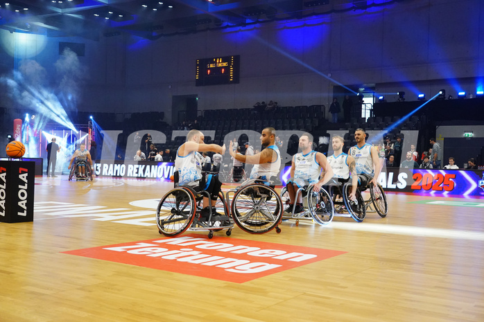 Basketball Austria Cup 2025, Final Four, Rollstuhl BB Cup Finale,  Flinkstones Graz vs Sitting Bulls Klosterneuburg


