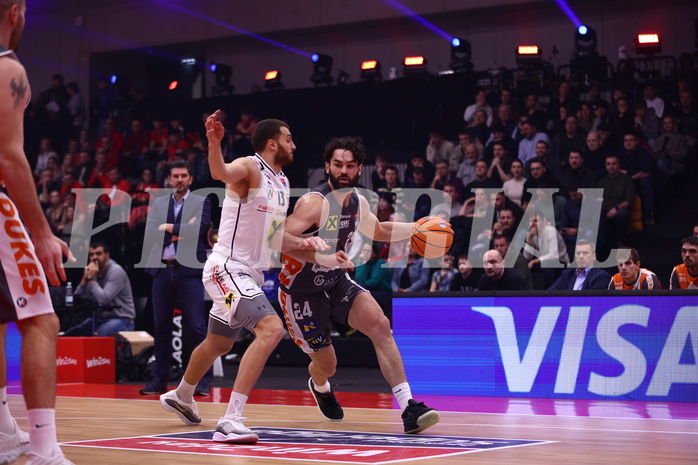 19.01.2025, Graz, Raiffeisen Sportpark, Basketball Austria Cup 2025, Final Four, Finale, Flyer Wels vs. Klosterneuburg Dukes,  