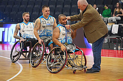 Basketball Austria Cup 2025, Final Four, Rollstuhl BB Cup Finale,  Flinkstones Graz vs Sitting Bulls Klosterneuburg


