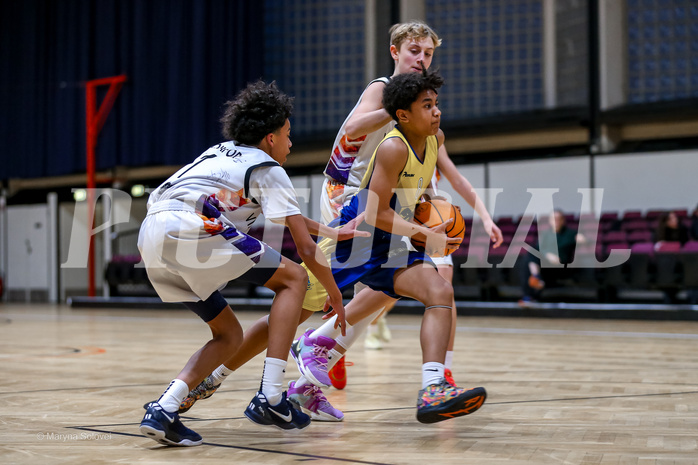 18.01.2025 Österreichischer Basketballverband 2024/25, SLMU14, Vienna United vs. Ubsc Juniors The Castle Gate