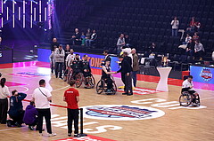 19.01.2025, Graz, Raiffeisen Sportpark, Rollstuhl BB Cup 2025, Finale, Flinkstones Graz vs Sitting Bulls Klosterneuburg,  