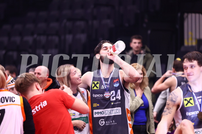 19.01.2025, Graz, Raiffeisen Sportpark, Basketball Austria Cup 2025, Final Four, Finale, Flyer Wels vs. Klosterneuburg Dukes,  