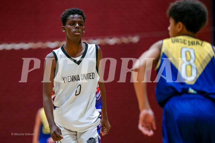 18.01.2025 Österreichischer Basketballverband 2024/25, SLMU14, Vienna United vs. Ubsc Juniors The Castle Gate