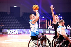 19.01.2025, Graz, Raiffeisen Sportpark, Rollstuhl BB Cup 2025, Finale, Flinkstones Graz vs Sitting Bulls Klosterneuburg,  