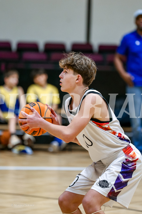 18.01.2025 Österreichischer Basketballverband 2024/25, SLMU14, Vienna United vs. Ubsc Juniors The Castle Gate