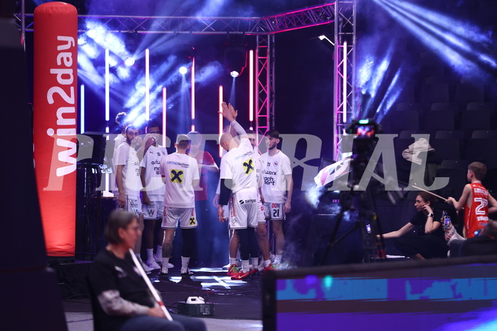 19.01.2025, Graz, Raiffeisen Sportpark, Basketball Austria Cup 2025, Final Four, Finale, Flyer Wels vs. Klosterneuburg Dukes,  