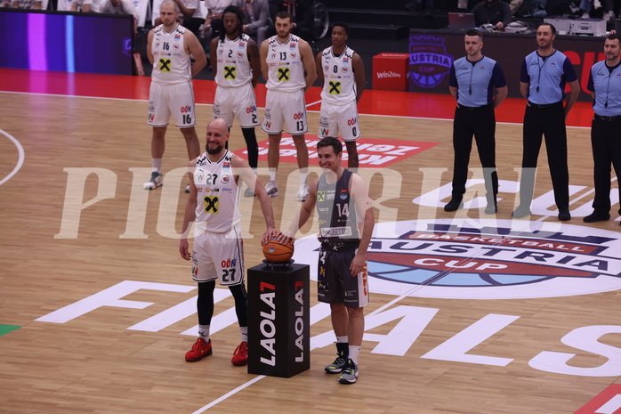 19.01.2025, Graz, Raiffeisen Sportpark, Basketball Austria Cup 2025, Final Four, Finale, Flyer Wels vs. Klosterneuburg Dukes,  