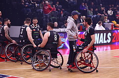 19.01.2025, Graz, Raiffeisen Sportpark, Rollstuhl BB Cup 2025, Finale, Flinkstones Graz vs Sitting Bulls Klosterneuburg,  
