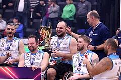 19.01.2025, Graz, Raiffeisen Sportpark, Rollstuhl BB Cup 2025, Finale, Flinkstones Graz vs Sitting Bulls Klosterneuburg,  