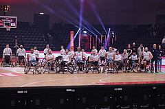 19.01.2025, Graz, Raiffeisen Sportpark, Rollstuhl BB Cup 2025, Finale, Flinkstones Graz vs Sitting Bulls Klosterneuburg,  