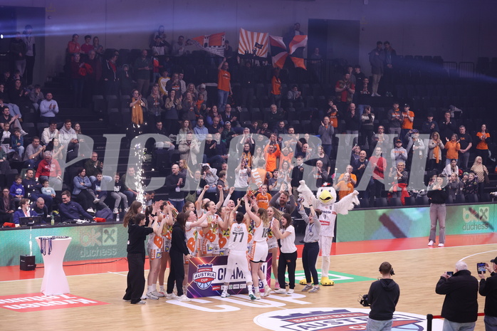 19.01.2025, Graz, Raiffeisen Sportpark, Basketball Austria Cup 2025, Final Four, Finale, Klosterneuburg Duchess vs. UBI Graz,  