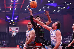19.01.2025, Graz, Raiffeisen Sportpark, Rollstuhl BB Cup 2025, Finale, Flinkstones Graz vs Sitting Bulls Klosterneuburg,  