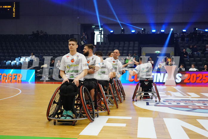 Basketball Austria Cup 2025, Final Four, Rollstuhl BB Cup Finale,  Flinkstones Graz vs Sitting Bulls Klosterneuburg


