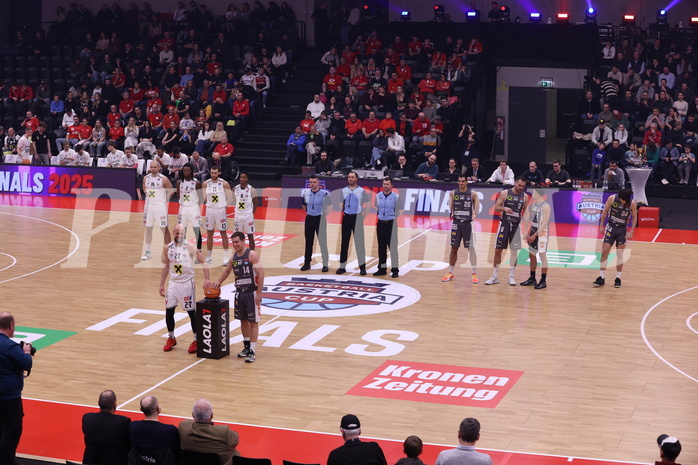 19.01.2025, Graz, Raiffeisen Sportpark, Basketball Austria Cup 2025, Final Four, Finale, Flyer Wels vs. Klosterneuburg Dukes,  