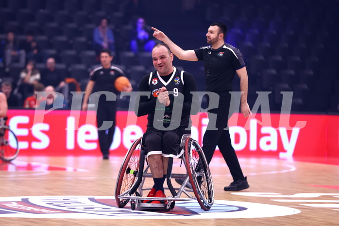 19.01.2025, Graz, Raiffeisen Sportpark, Rollstuhl BB Cup 2025, Finale, Flinkstones Graz vs Sitting Bulls Klosterneuburg,  