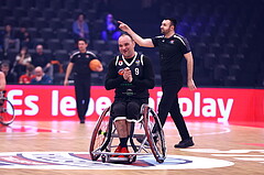 19.01.2025, Graz, Raiffeisen Sportpark, Rollstuhl BB Cup 2025, Finale, Flinkstones Graz vs Sitting Bulls Klosterneuburg,  