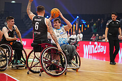 Basketball Austria Cup 2025, Final Four, Rollstuhl BB Cup Finale,  Flinkstones Graz vs Sitting Bulls Klosterneuburg


