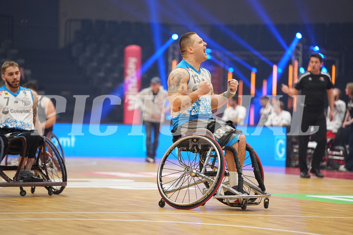 Basketball Austria Cup 2025, Final Four, Rollstuhl BB Cup Finale,  Flinkstones Graz vs Sitting Bulls Klosterneuburg


