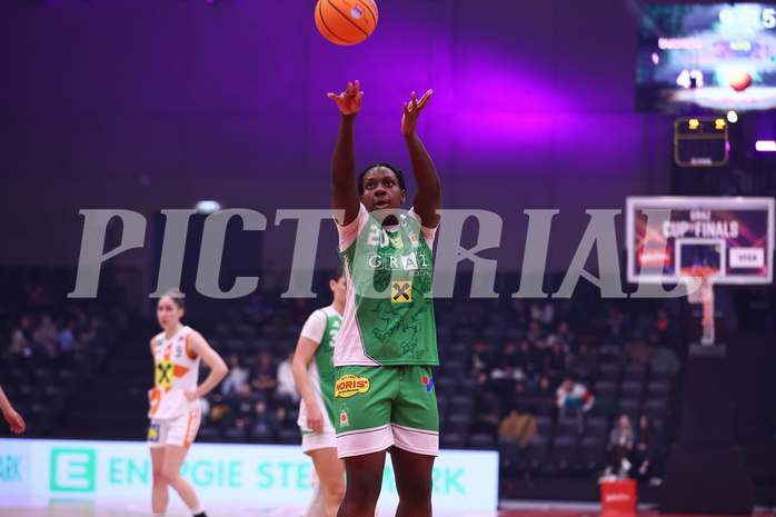 19.01.2025, Graz, Raiffeisen Sportpark, Basketball Austria Cup 2025, Final Four, Finale, Klosterneuburg Duchess vs. UBI Graz