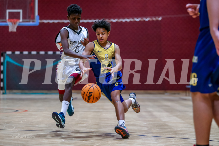 18.01.2025 Österreichischer Basketballverband 2024/25, SLMU14, Vienna United vs. Ubsc Juniors The Castle Gate