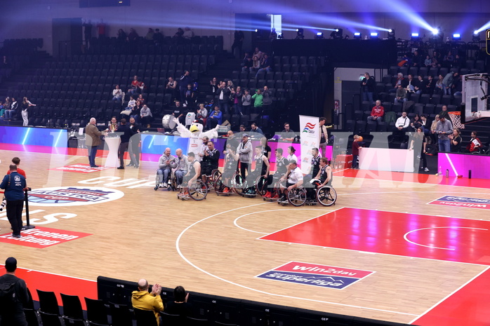 19.01.2025, Graz, Raiffeisen Sportpark, Rollstuhl BB Cup 2025, Finale, Flinkstones Graz vs Sitting Bulls Klosterneuburg,  