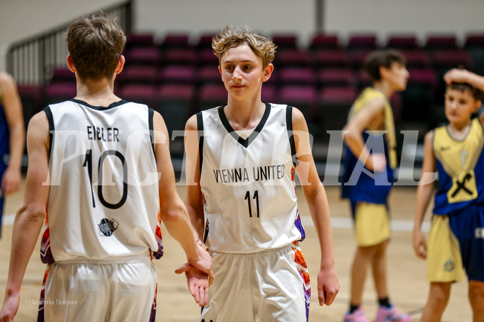 18.01.2025 Österreichischer Basketballverband 2024/25, SLMU14, Vienna United vs. Ubsc Juniors The Castle Gate