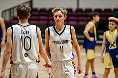 18.01.2025 Österreichischer Basketballverband 2024/25, SLMU14, Vienna United vs. Ubsc Juniors The Castle Gate