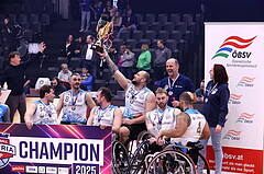 19.01.2025, Graz, Raiffeisen Sportpark, Rollstuhl BB Cup 2025, Finale, Flinkstones Graz vs Sitting Bulls Klosterneuburg,  