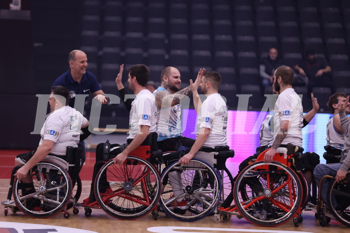 19.01.2025, Graz, Raiffeisen Sportpark, Rollstuhl BB Cup 2025, Finale, Flinkstones Graz vs Sitting Bulls Klosterneuburg,  
